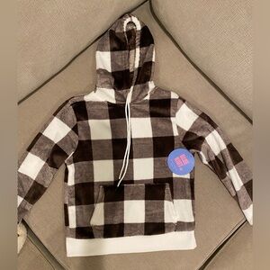 Plaid hoodie